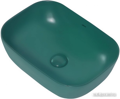 Умывальник Abber Rechteck AC2200MBG (темно-зеленый матовый)