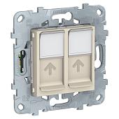 Розетка компьютерная Schneider Electric Unica NU542044