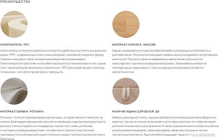 Диван Stolline Палермо (синий)