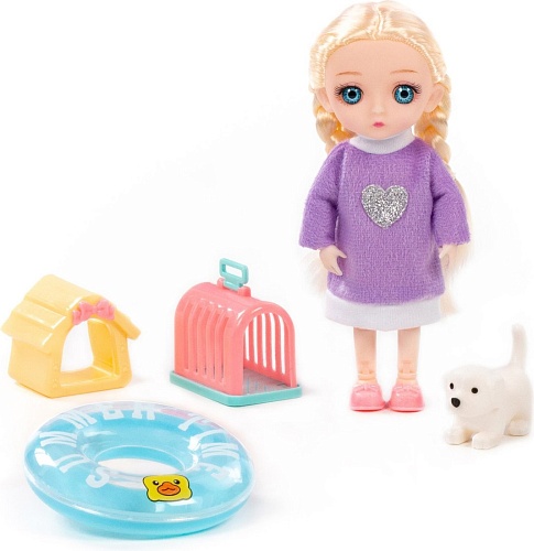 Кукла-питомец Полесье Маша на море 03366