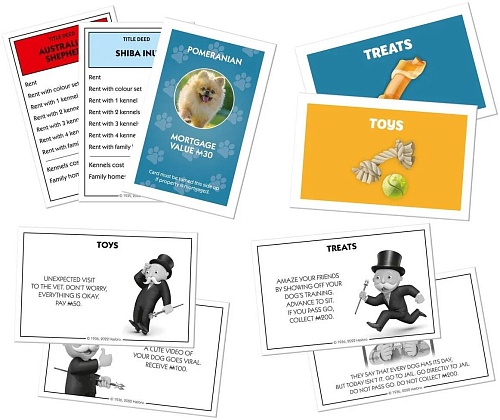 Детская настольная игра Hasbro Монополия Dogs (Собаки) WM03194-EN1-6