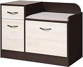 Банкетка Мебель-класс Порто-7 МК 501.09.07 (правый, венге/ясень шимо светлый)