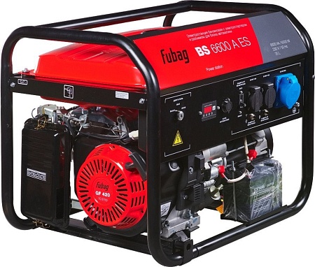 Бензиновый генератор Fubag BS 6600 A ES 646281