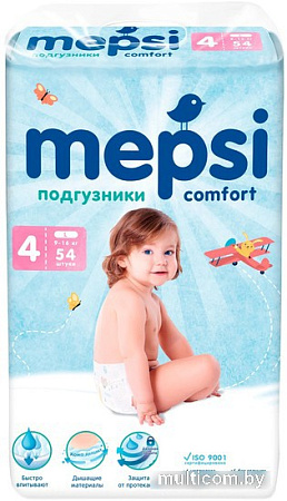 Подгузники Mepsi L (54 шт)