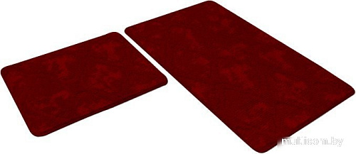Набор ковриков Shahintex Vintage SH V002 60x100/60x50 (вишневый)