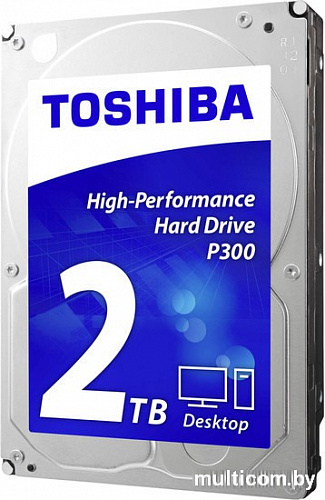 Жесткий диск Toshiba P300 2TB [HDWD120UZSVA]