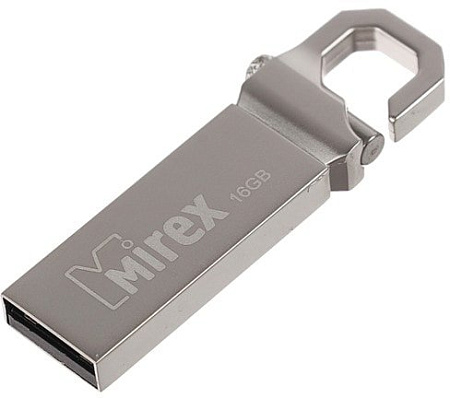 USB Flash Mirex Crab 16GB (серебристый)