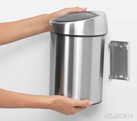 Brabantia Touch Bin 3 л (стальной матовый)
