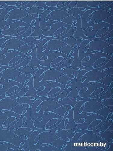 Постельное белье Luxsonia Трикотаж на резинке 140x200 1393 (вензель синий)