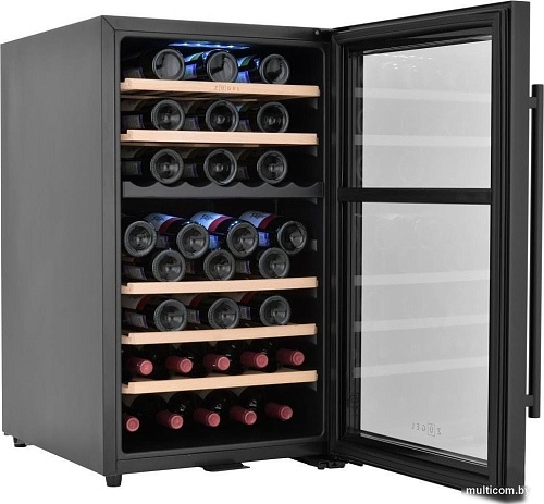 Винный шкаф ZUGEL ZCWF521DB Dual Zone