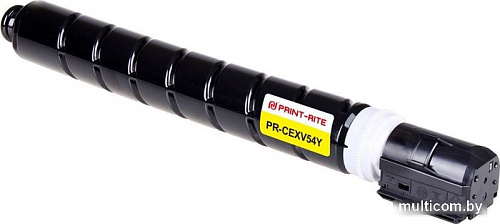 Картридж Print-Rite PR-CEXV54Y (аналог Canon CEXV54Y)