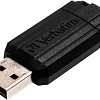 USB Flash Verbatim PinStripe 128GB (черный)