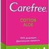 Прокладки ежедневные Carefree Cotton Aloe (30 шт)