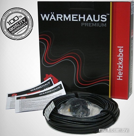 Нагревательный кабель Warmehaus CAB 20W UV Protection 44 м 880 Вт
