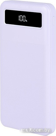 Внешний аккумулятор TFN Porta LCD PD 22.5W 10000mAh (сиреневый)