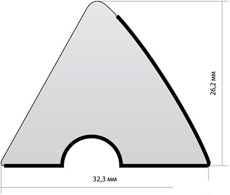 Профиль резиновый Rasson K-55 70.025.48.0