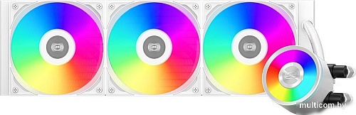 Система жидкостного охлаждения для процессора PCCooler DA360 Pro ARGB (белый)