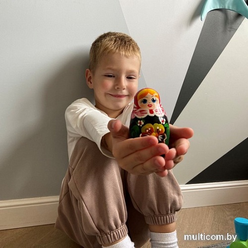 Развивающая игра Брестская Матрешка В сарафане с анютиными глазками (набор 5 шт)