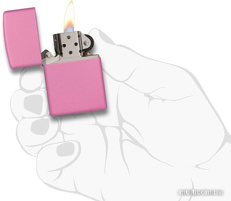 Зажигалка Zippo Pink Matte 238-000122