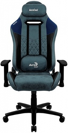 Кресло AeroCool Duke Steel Blue (черный/синий)