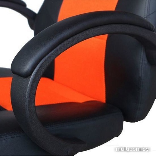 Кресло Меб-ФФ MF-2008H (черный/оранжевый)