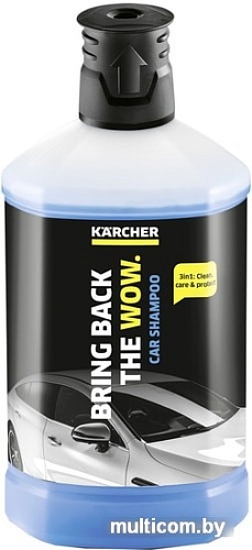 Karcher Автомобильный шампунь Plug 'n' Clean 3-в-1 1л 62957500