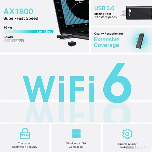 Wi-Fi адаптер TP-Link Archer TX20U