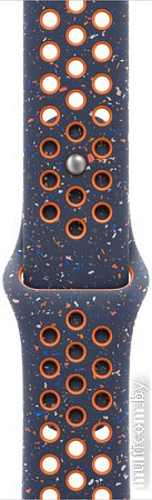 Ремешок Apple Nike Sport Band MUV93 (45 мм, синее пламя, размер M/L)