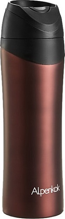 Термокружка Alpenkok AK-04802A 0.48л (коричневый)