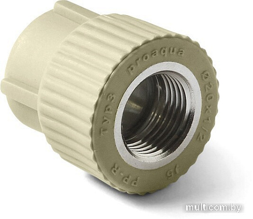 Фитинг Pro Aqua Муфта комбинированная ВР 20x1/2 PA22008PG