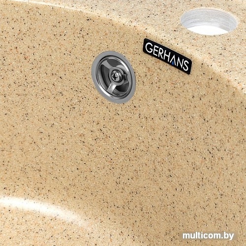 Кухонная мойка Gerhans A05 (песочный)