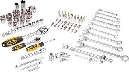 Универсальный набор инструментов Kranz KR-66-6682 (82 предмета)