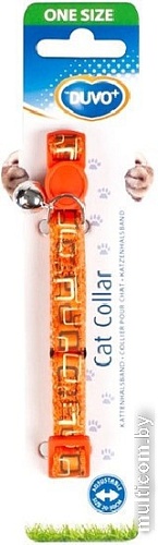 Ошейник Duvo Plus Ретро квадраты 11172/orange (оранжевый)