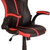 Кресло Меб-ФФ MF-609 (черный/красный)