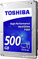 Жесткий диск Toshiba P300 500GB [HDWD105UZSVA]