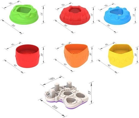 Развивающая игрушка Нордпласт Домик 1200