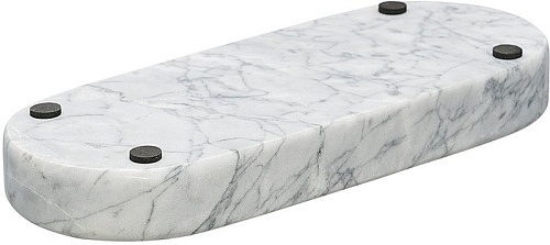 Поднос Bergenson Bjorn Marm BB000096 (белый мрамор)