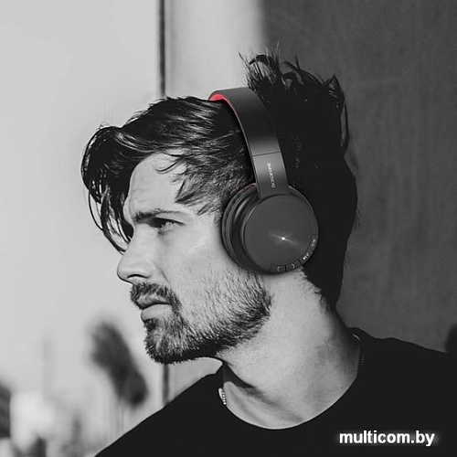 Наушники Borofone BO11 (черный/красный)