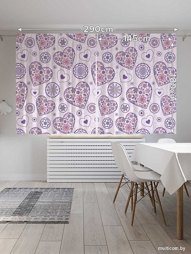 JoyArty Многоликие сердца p_43936 (145x180)