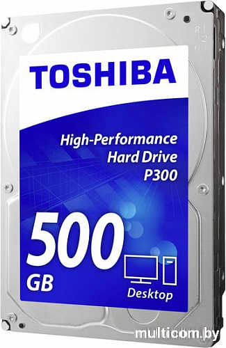 Жесткий диск Toshiba P300 500GB [HDWD105UZSVA]