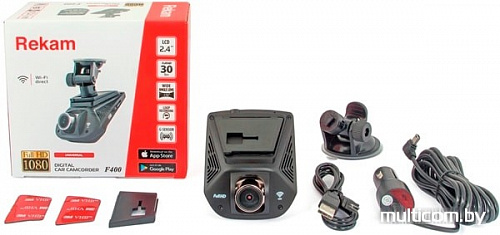 Автомобильный видеорегистратор Rekam F400