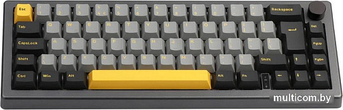 Клавиатура Epomaker EK68 (Yellow Black Sushi)