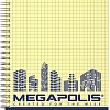 Общая тетрадь Erich Krause Megapolis Yellow Concept 80 л клетка 49803