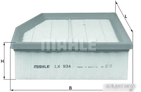 Воздушный фильтр Mahle Knecht LX934