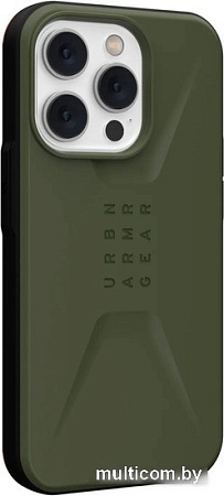 Чехол для телефона Uag для iPhone 14 Pro Civilian Olive 114042117272