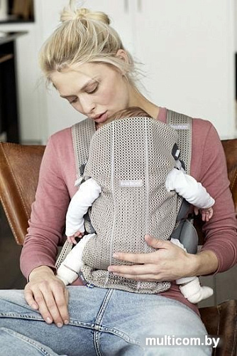 Рюкзак-переноска BabyBjorn Mini 3D Mesh (greige)