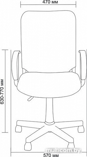 Кресло Алвест AV 219 PL (черный)