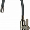 Кухонная мойка БелЭворс Rondo L + смеситель W74004-9 + дозатор L405-1 (серый/сатин)