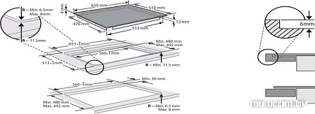Варочная панель Whirlpool SMO 658C/BT/IXL