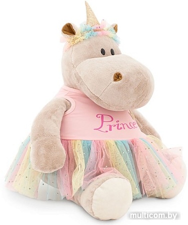 Классическая игрушка Orange Toys Бегемотик Принцесса: Единорог 30 см